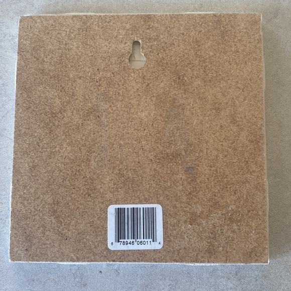 Hawaiian Tile Wall plaque  “Please remove your shoes Mahola “ - Picture 2 of 5